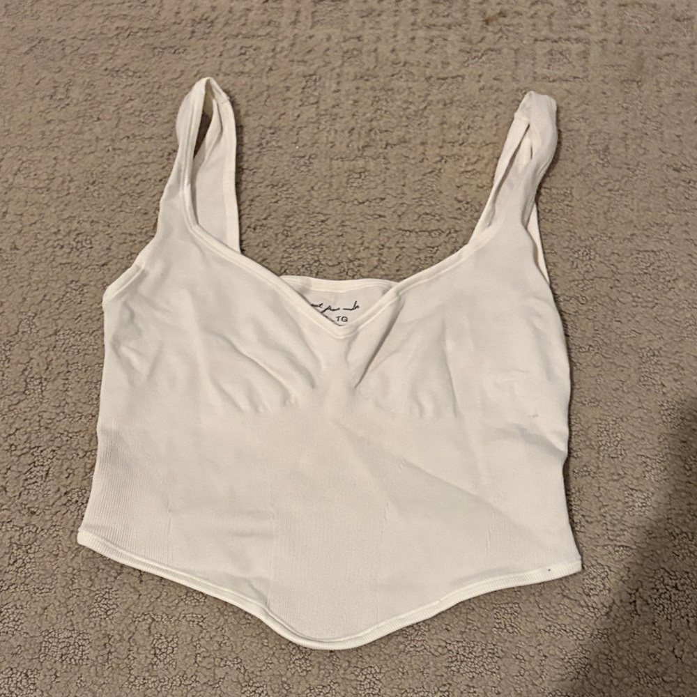 Urban Outfitters White Crop Top